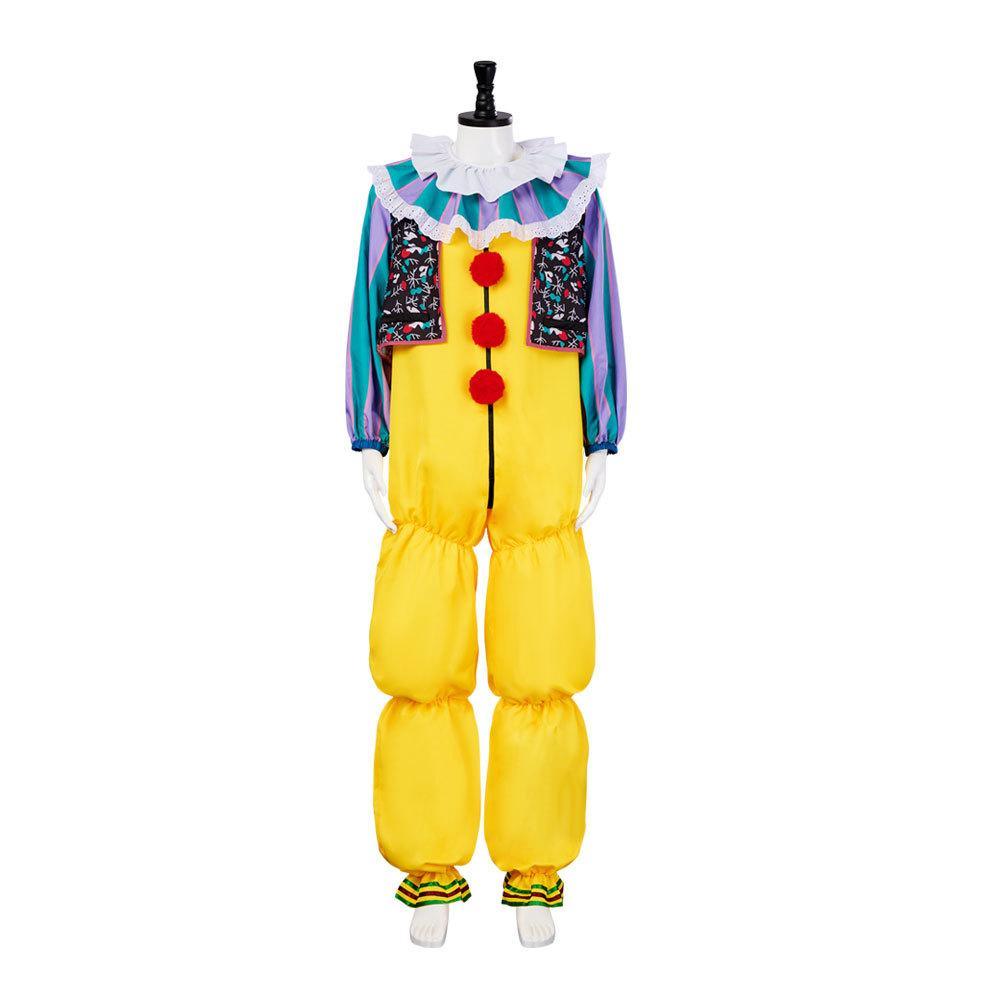 1990 Horror Movie IT The Clown Killer Pennywise Costume Cosplay Outfit Halloween - Pajamasbuy