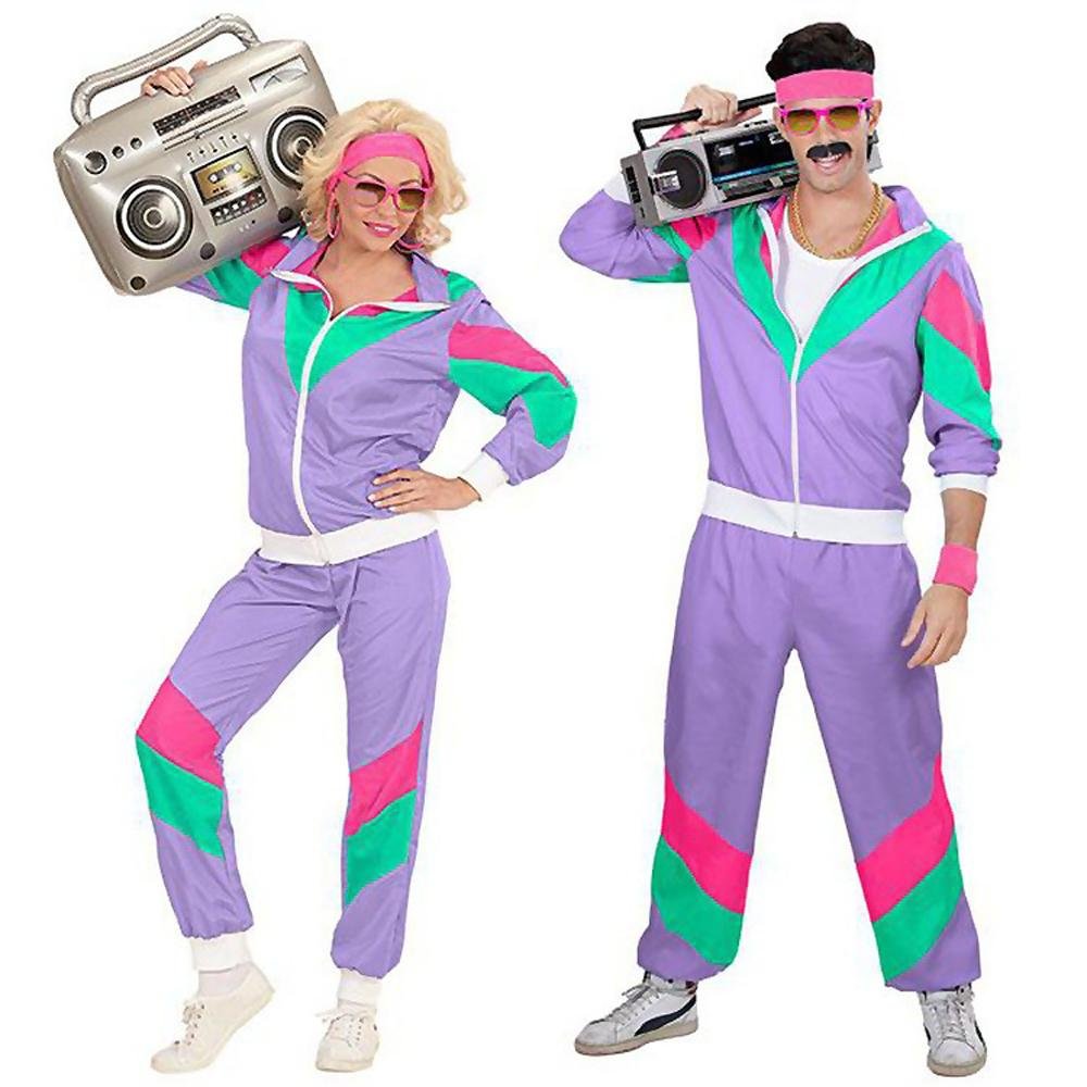 Buy80s Retro Disco Hip Hop Blazer Adult Cosplay Costume Outfits Carnival Suit Now Cheaper With 3 - 5 Days Ship - PajamasBuy