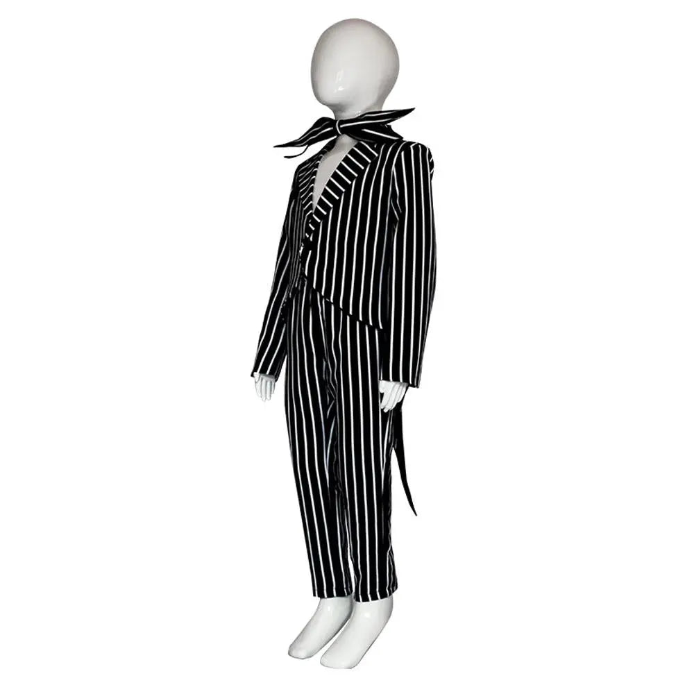 Adult kids Jack Skellington Sally Suit Costume The Nightmare Before Christmas for women men Boy Girl full Set - Pajamasbuy