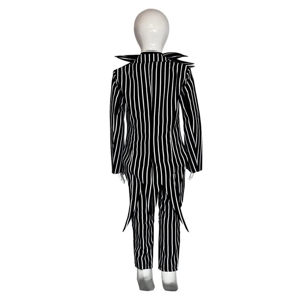 Adult kids Jack Skellington Sally Suit Costume The Nightmare Before Christmas for women men Boy Girl full Set - Pajamasbuy