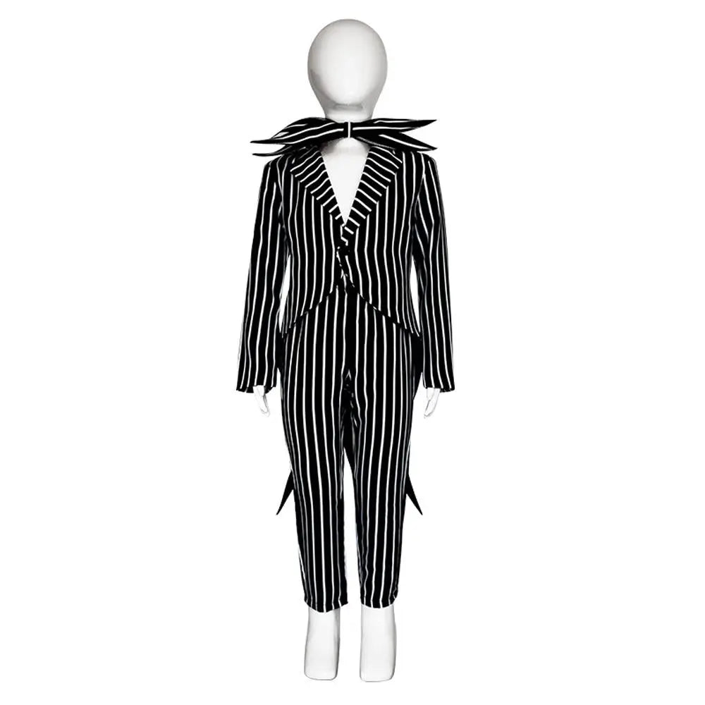 Adult kids Jack Skellington Sally Suit Costume The Nightmare Before Christmas for women men Boy Girl full Set - Pajamasbuy