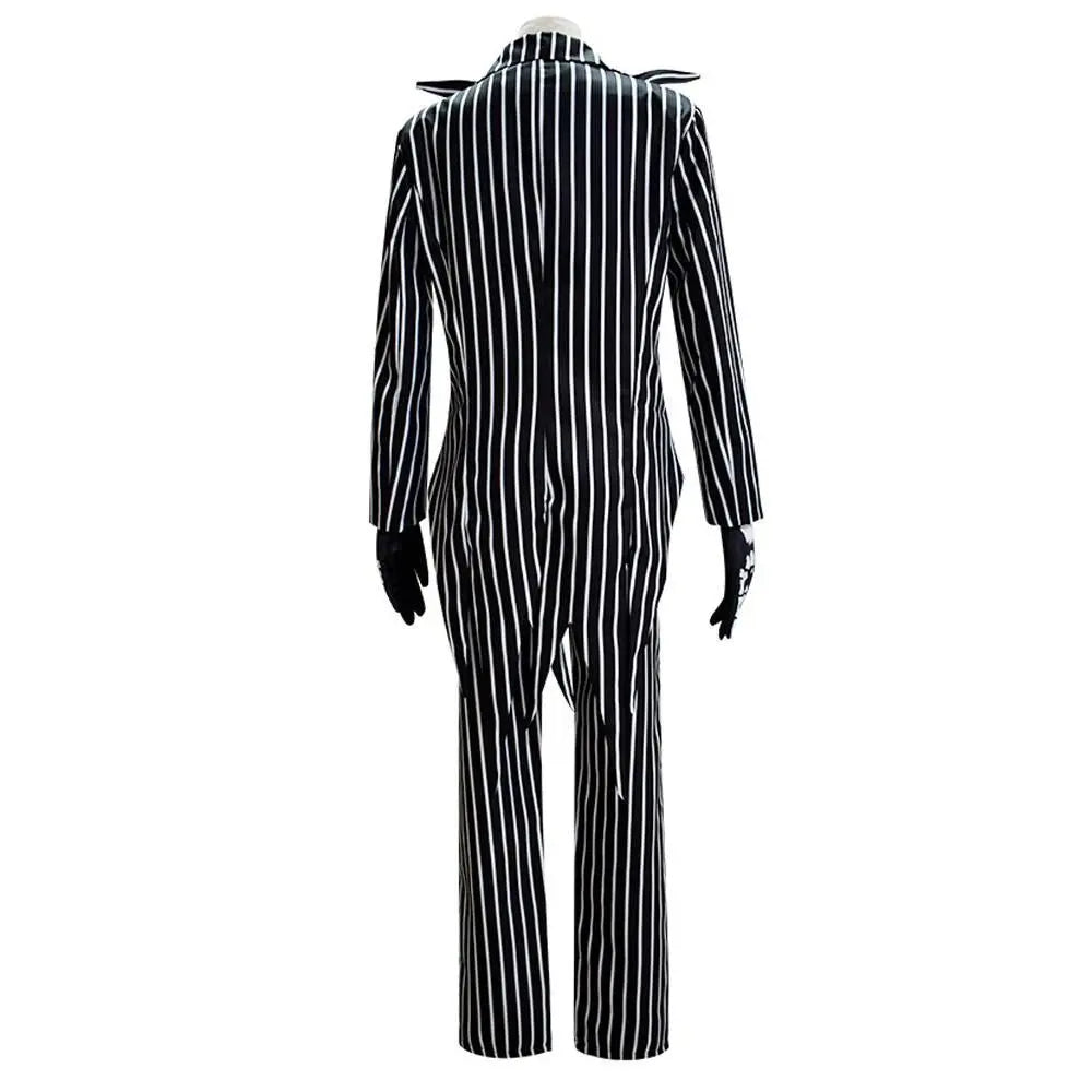 Adult kids Jack Skellington Sally Suit Costume The Nightmare Before Christmas for women men Boy Girl full Set - Pajamasbuy