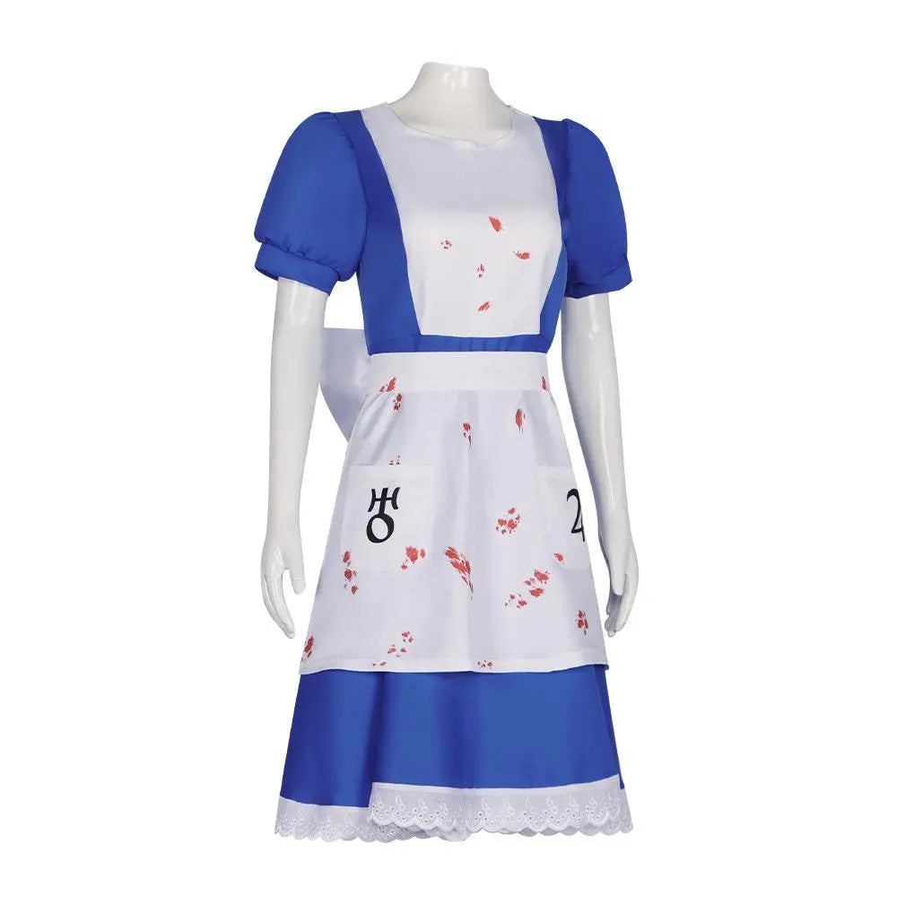 Alice Madness Returns Maid Cosplay Costume Outfit Halloween Carnival Suit - Pajamasbuy