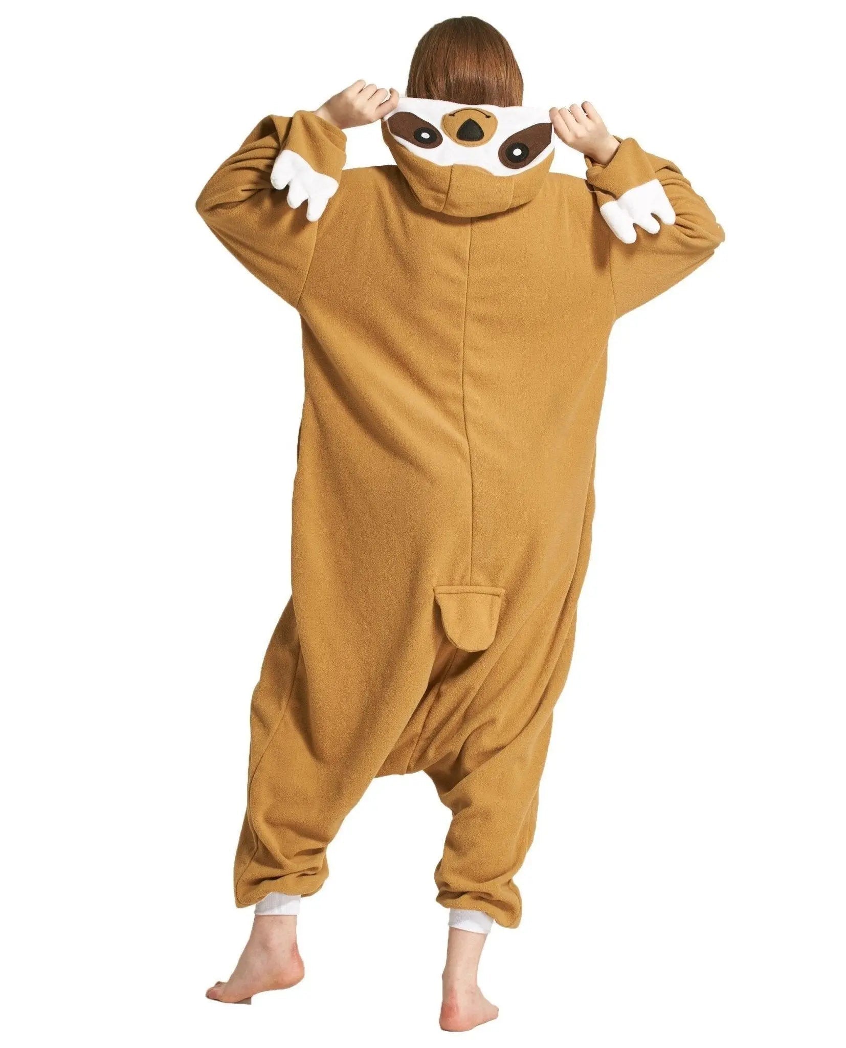 Animal Adult Sloth Onesies Hoodie kigurumi Costume Pajamas - Pajamasbuy