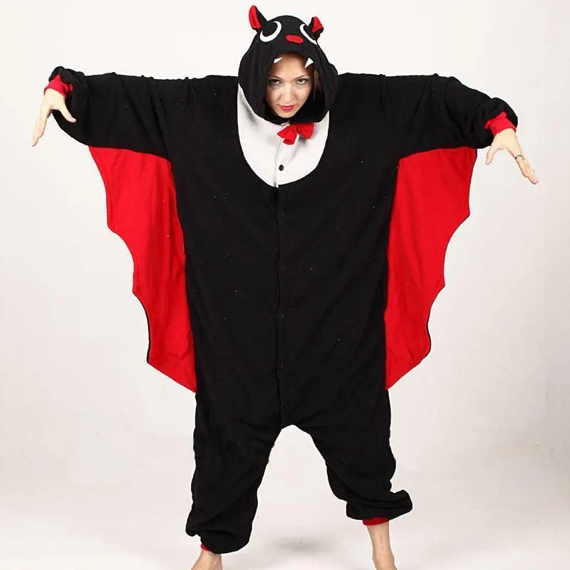 Animal unisex Bat Onesies Hoodie kigurumi costume Pajamas - Pajamasbuy