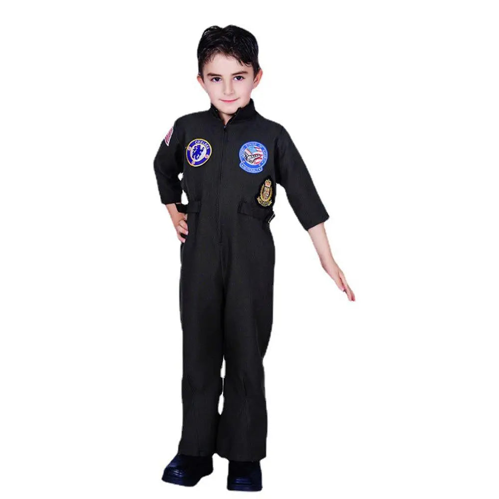 Astronaut Space Suit Kids 70s Costumes Cosplay Party Carnival| PajmasBuy