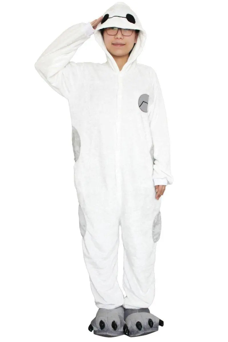 Big Hero 6 Baymax Robot Kigurumi Onesies Pajamas Costume - Pajamasbuy