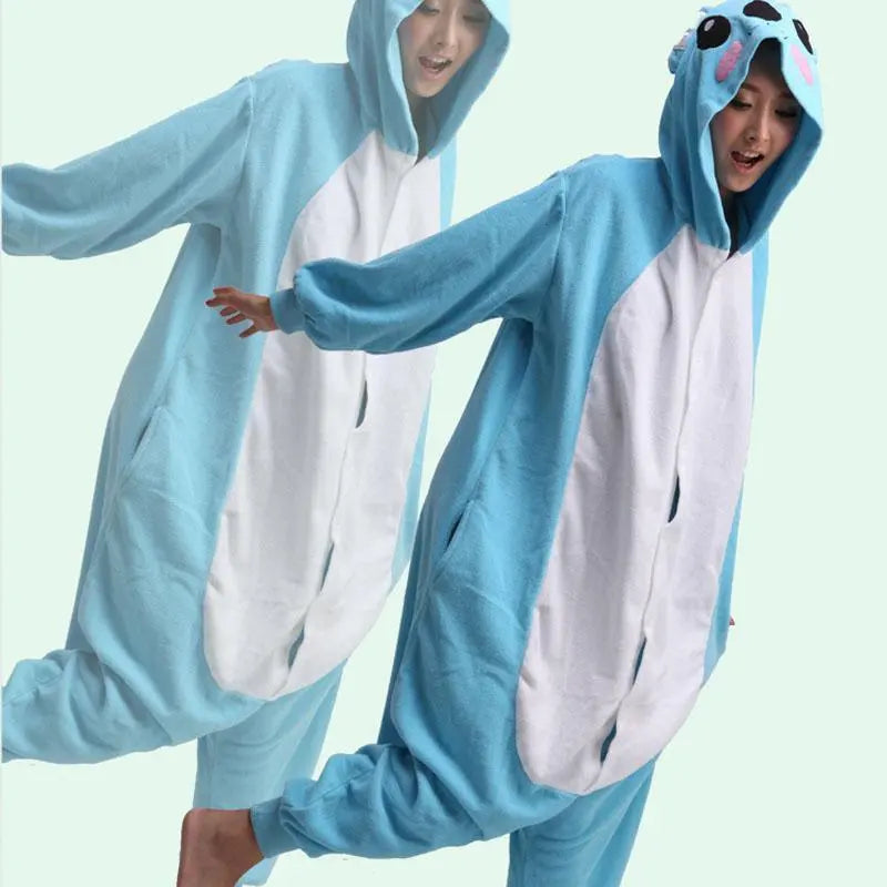 Blue Koala Onesies Hoodie Unisex Costume Kigurumi Pajamas - Pajamasbuy