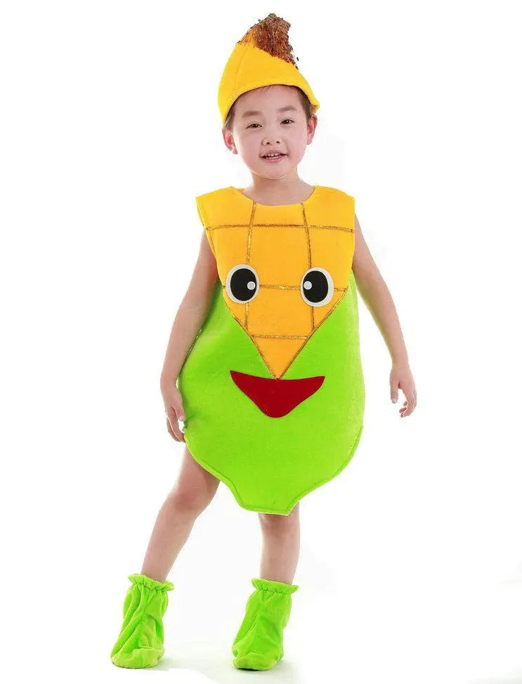 Cartoon Fruit Plant Vegetables Children Kid Gift Costume - Pajamasbuy