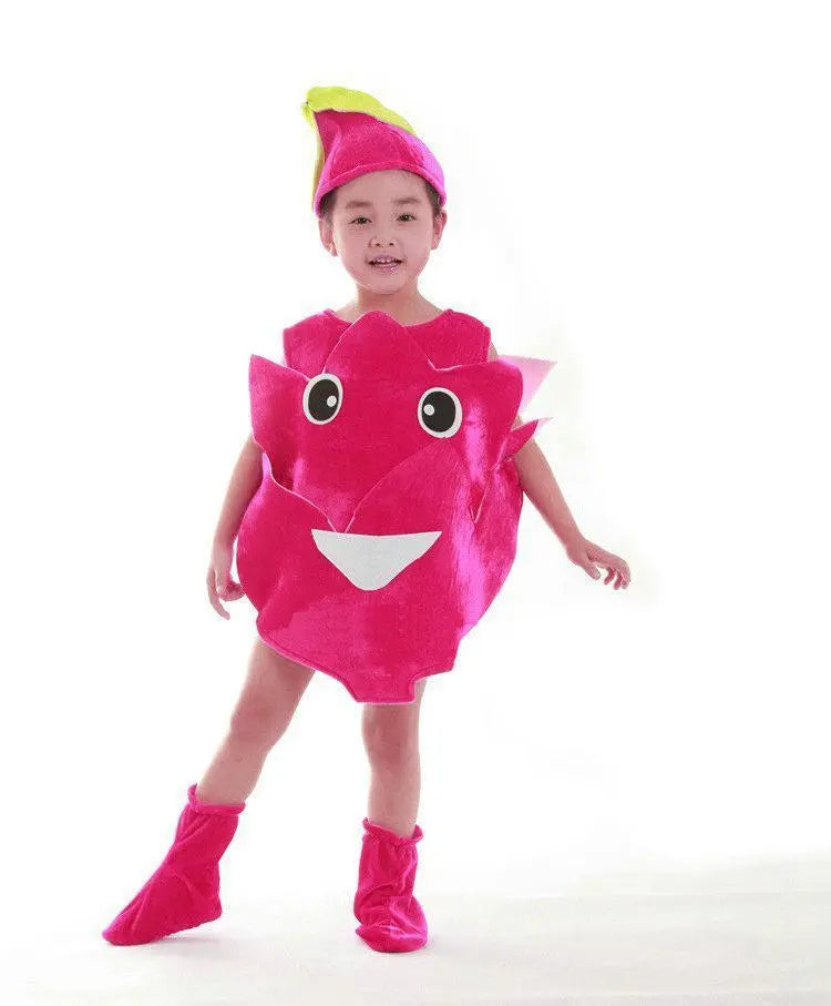 Cartoon Fruit Plant Vegetables Children Kid Gift Costume - Pajamasbuy