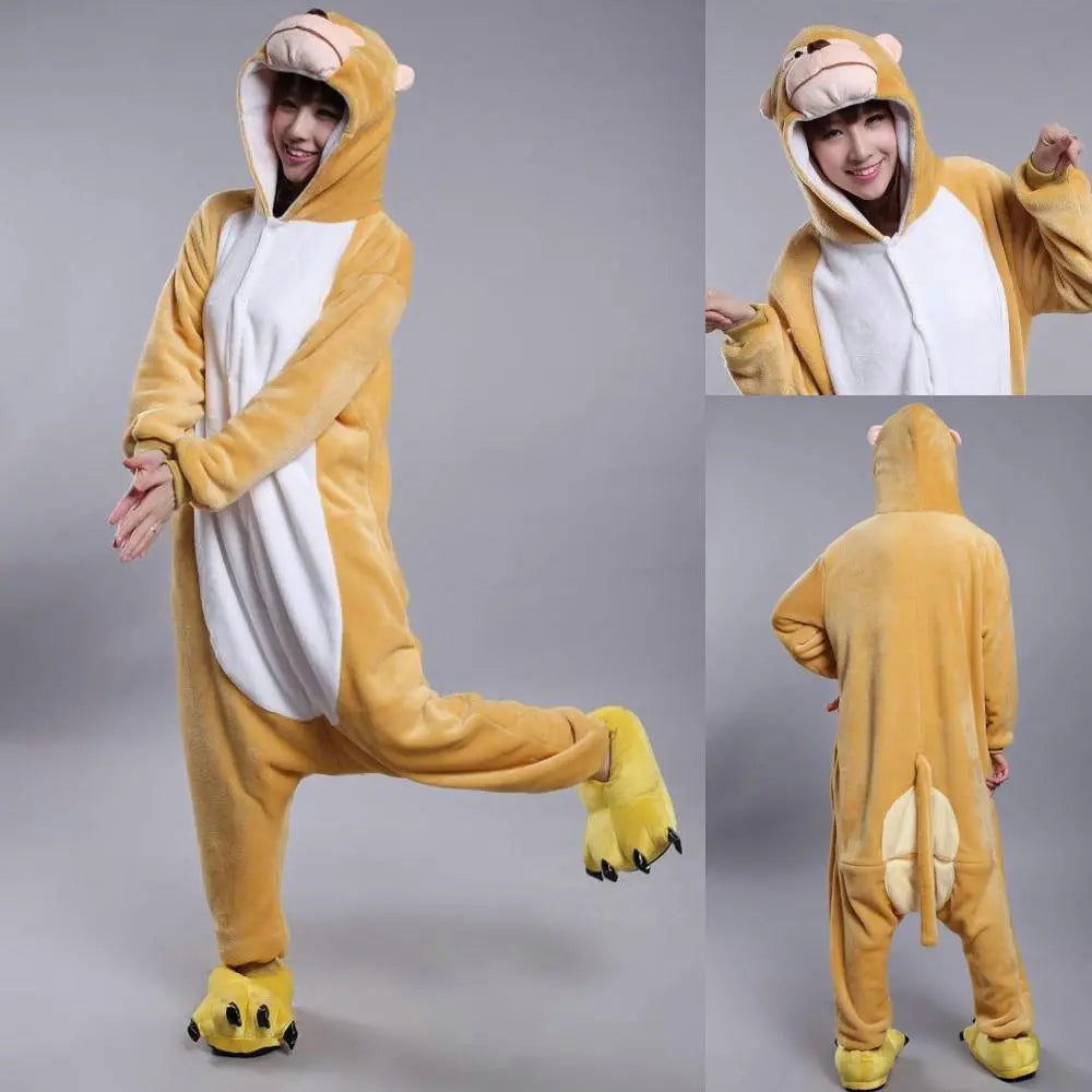 Chinese Zodiac Signs Monkey Kigurumi Animal onesies Pajamas - Pajamasbuy