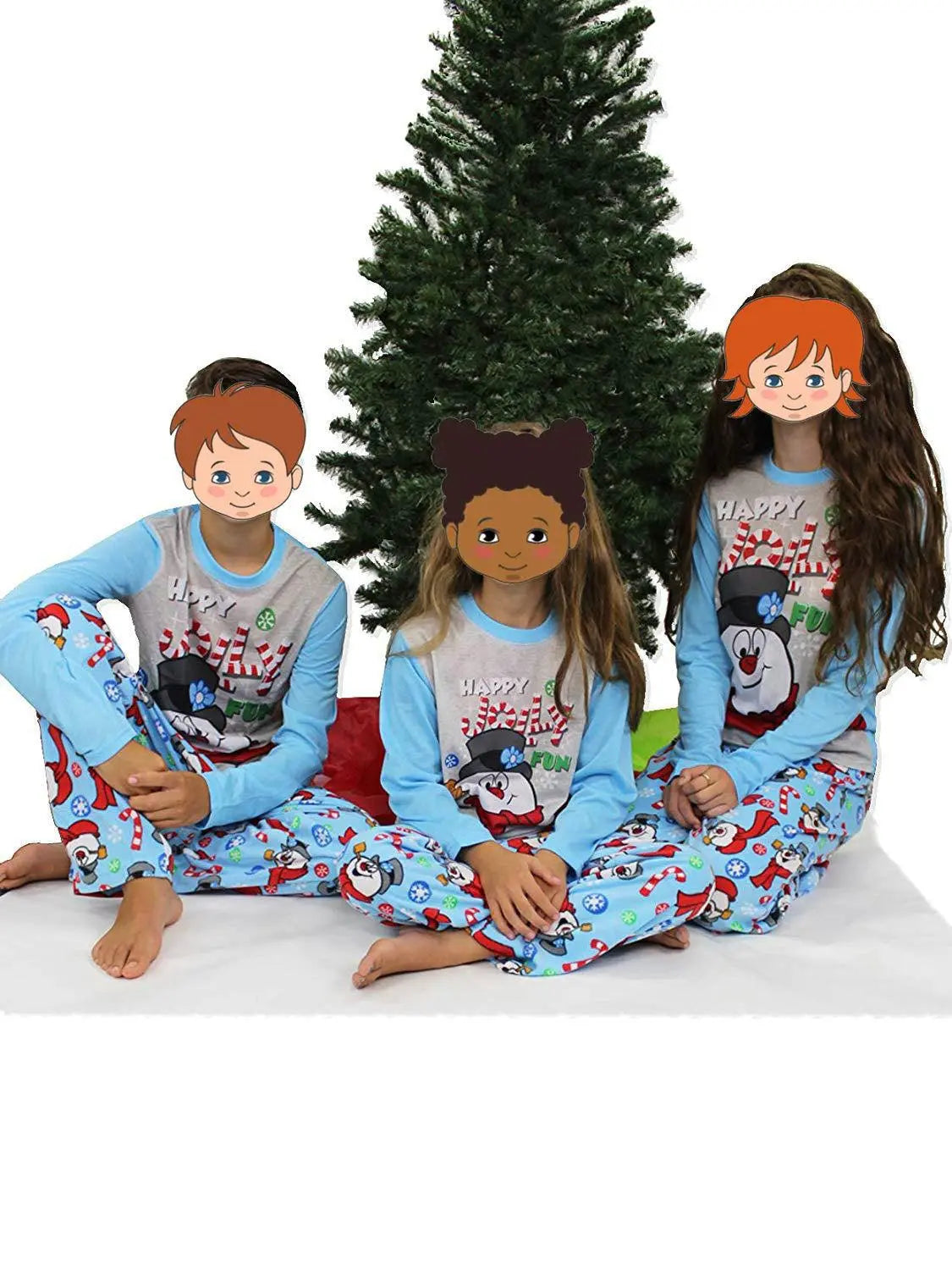 Christmas Family Matching Pajamas Sets Santa Claus Printed Sleepwear - Pajamasbuy