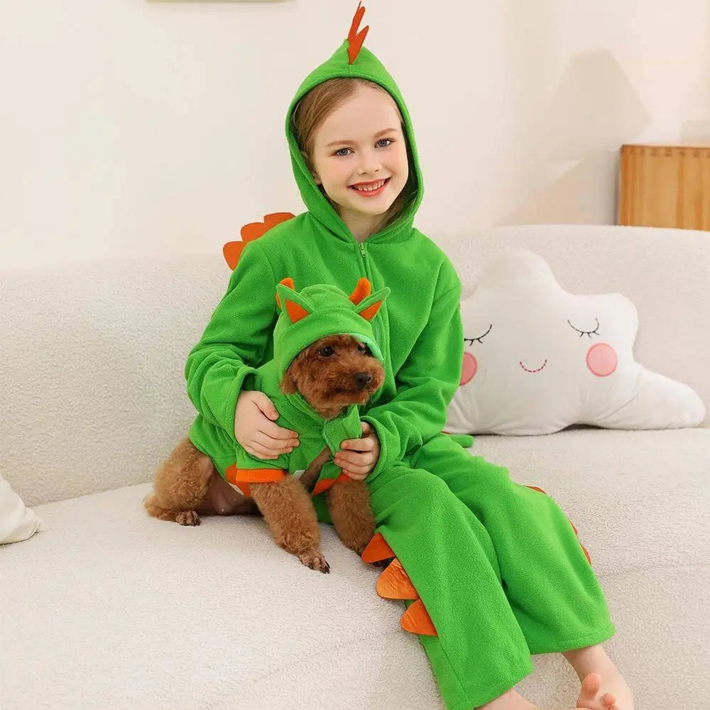 Dinosaur Animal Costume Halloween Cosplay Party Outfit Snowsuit - Pajamasbuy