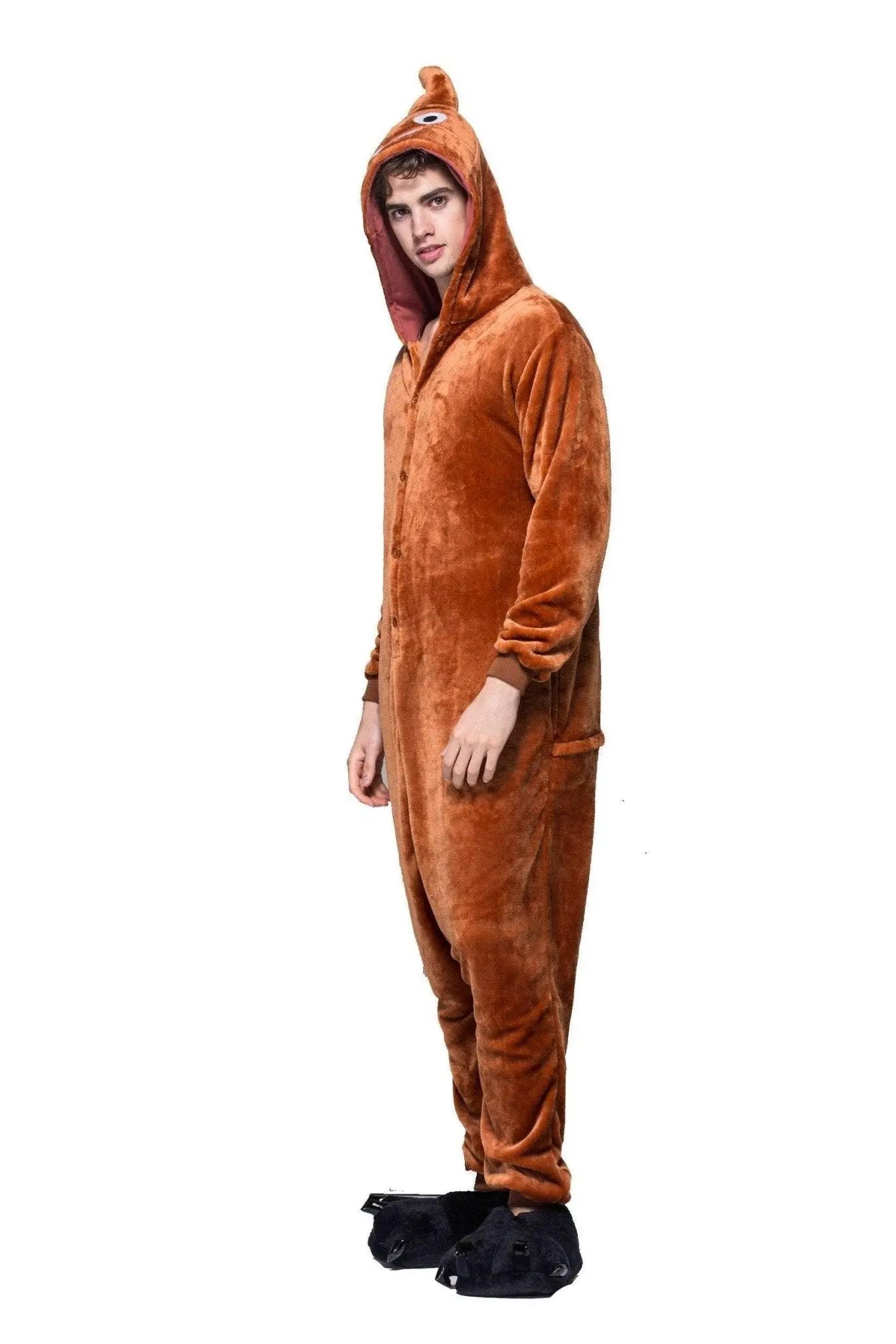 Feces Stool Kigurumi Onesie Pajamas Cosplay Costume - Pajamasbuy