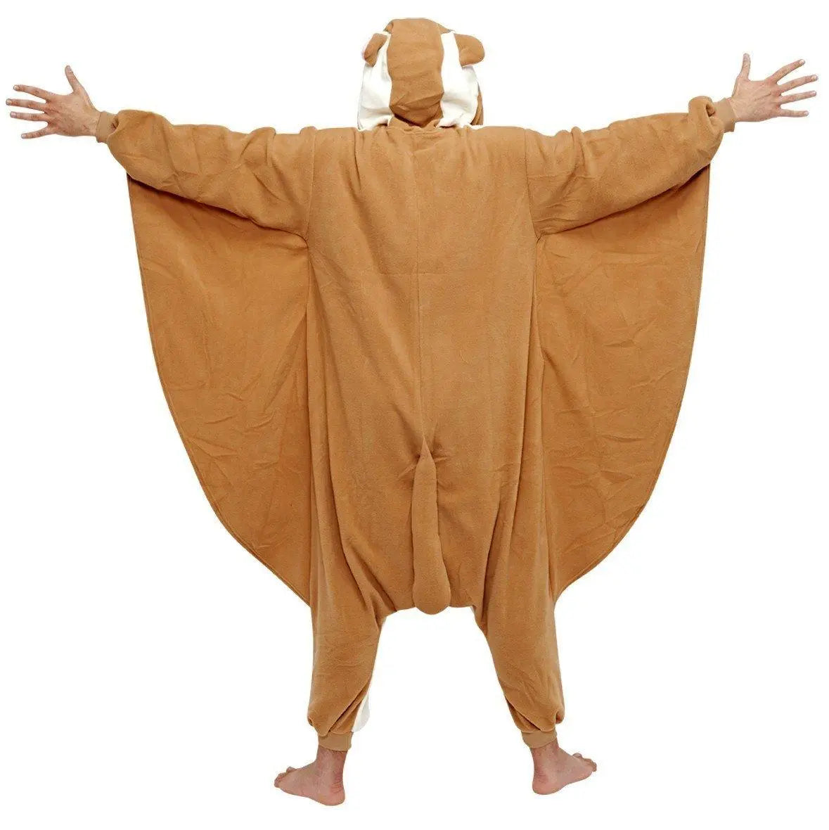 Flying Squirrel Kigurumi Onesies for Adult Hoodie Pajamas Animal Costume - Pajamasbuy