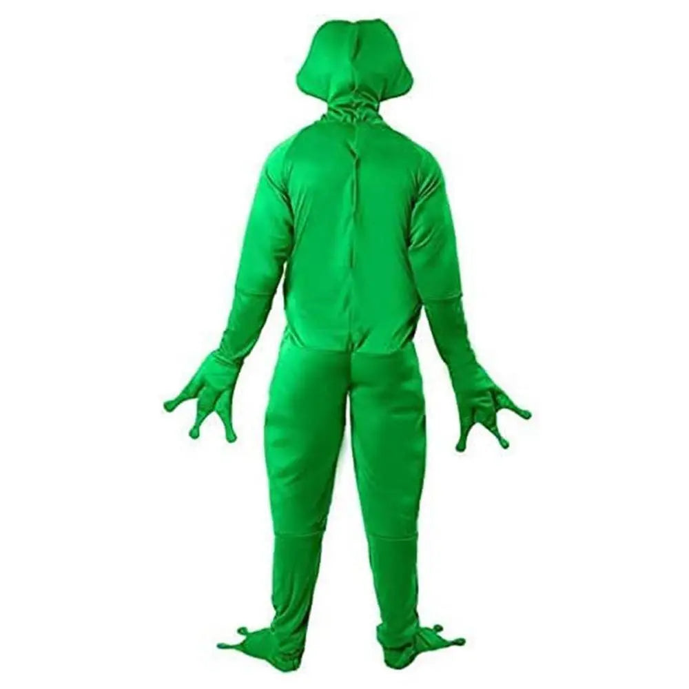 Frog Prince Jumpsuit Adult Animal Stage Party Halloween Costumes - Pajamasbuy