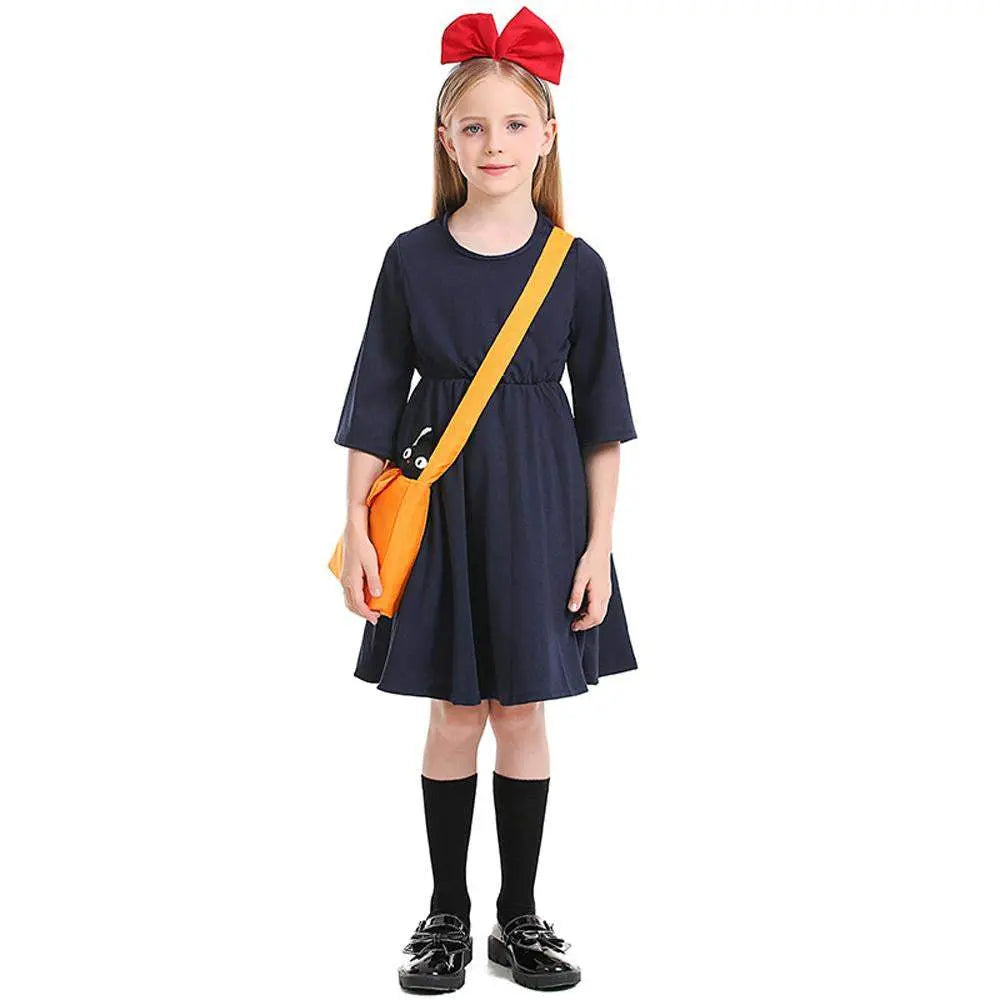 Girls Little witch's delivery service Kiki Suit Cosplay Costumes - Pajamasbuy