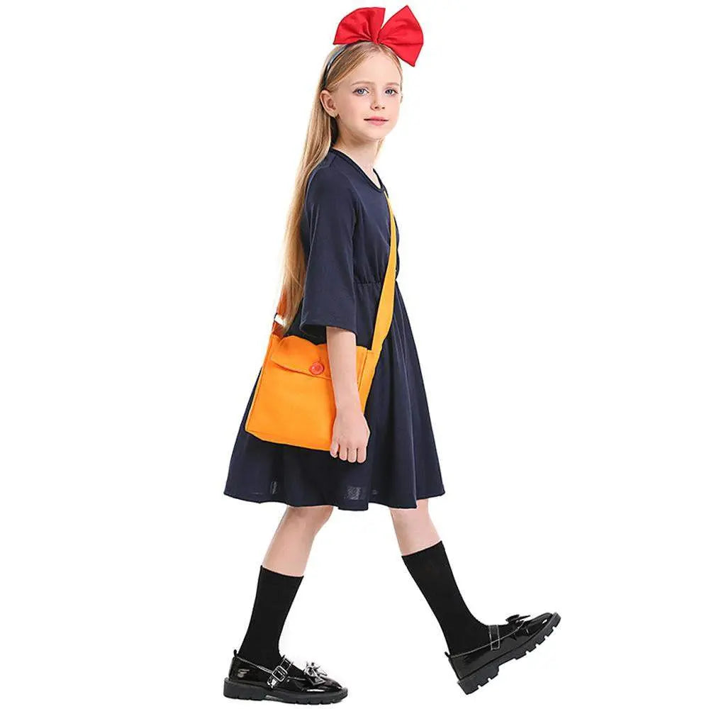 Girls Little witch's delivery service Kiki Suit Cosplay Costumes - Pajamasbuy