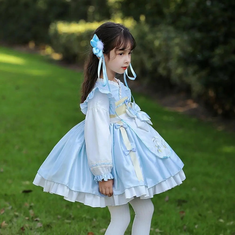 Girls Lolita Dress National Style Hanfu Children's Princess Dress Costumes Party - Pajamasbuy