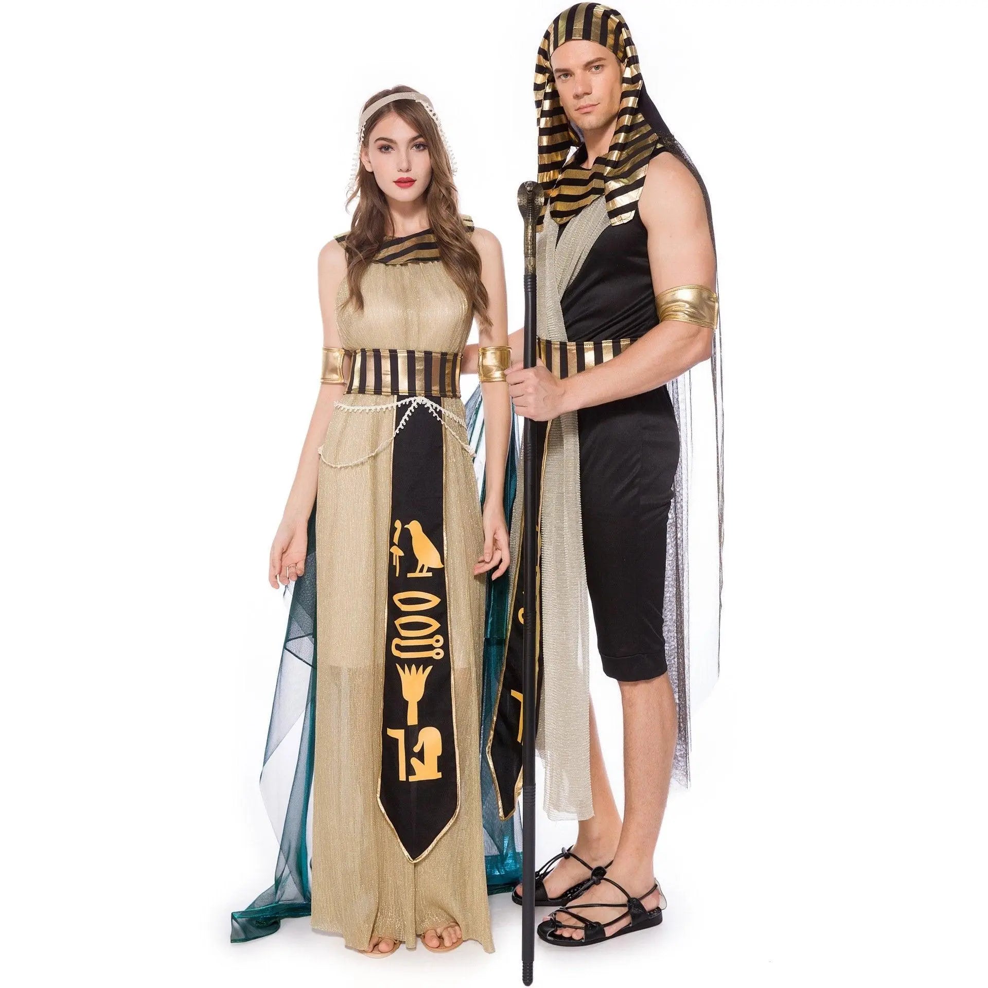 Greek Goddess Prince Couples Costume Halloween Outfits Cosplay Party Carnival - Pajamasbuy