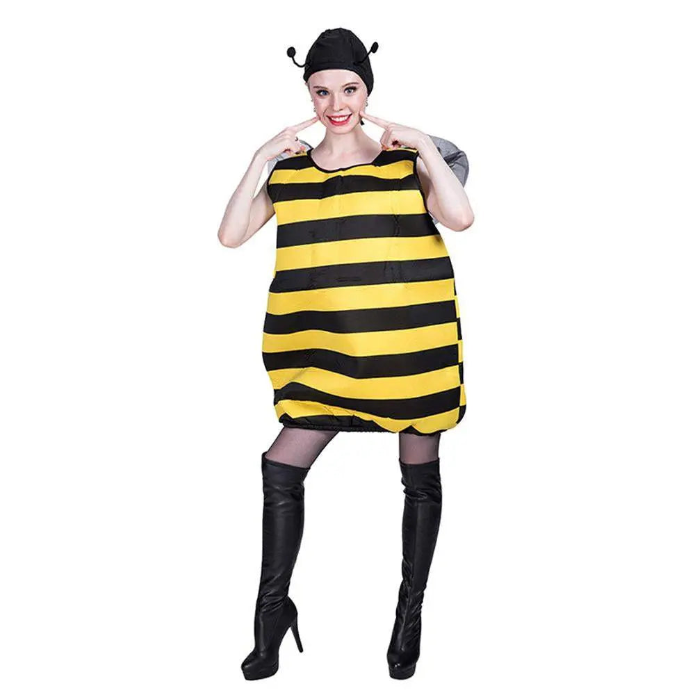 Halloween Bumble Bee Cosplay Costumes Party Animal Outfit Dress Up For Adults - Pajamasbuy