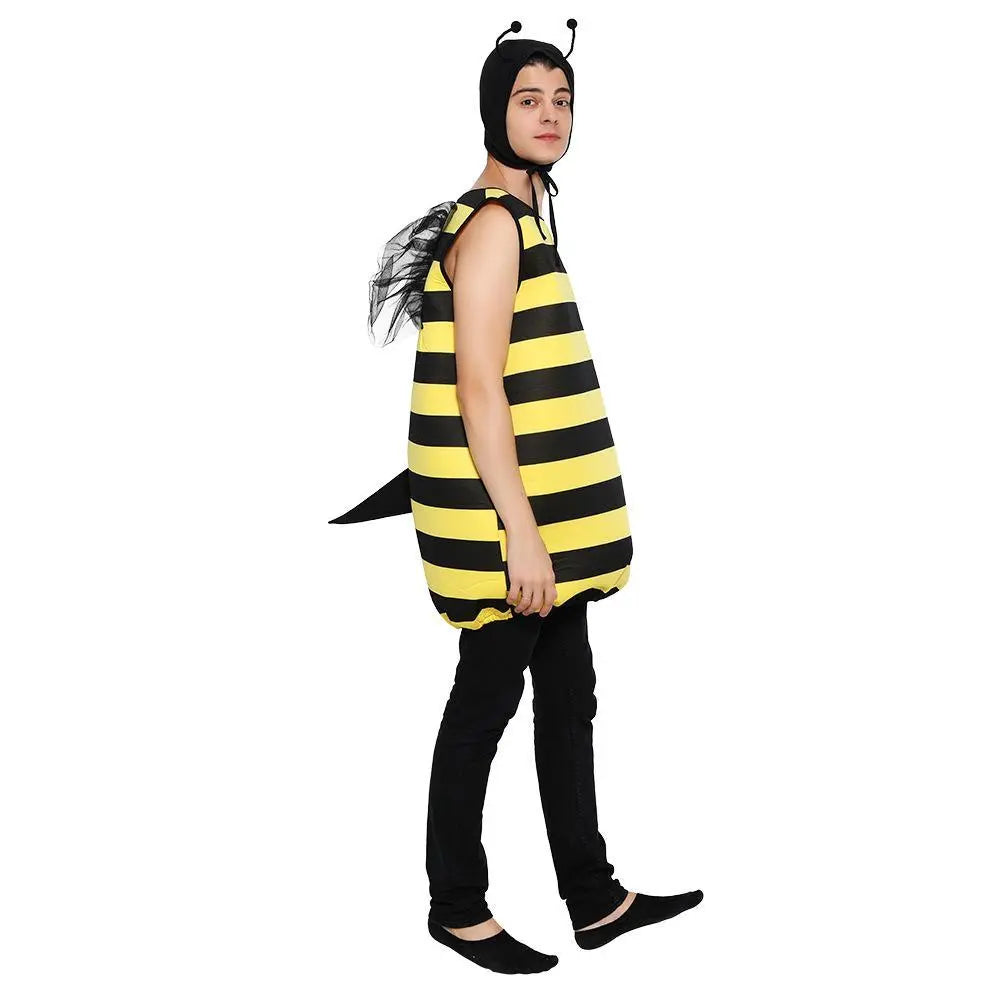 Halloween Bumble Bee Cosplay Costumes Party Animal Outfit Dress Up For Adults - Pajamasbuy