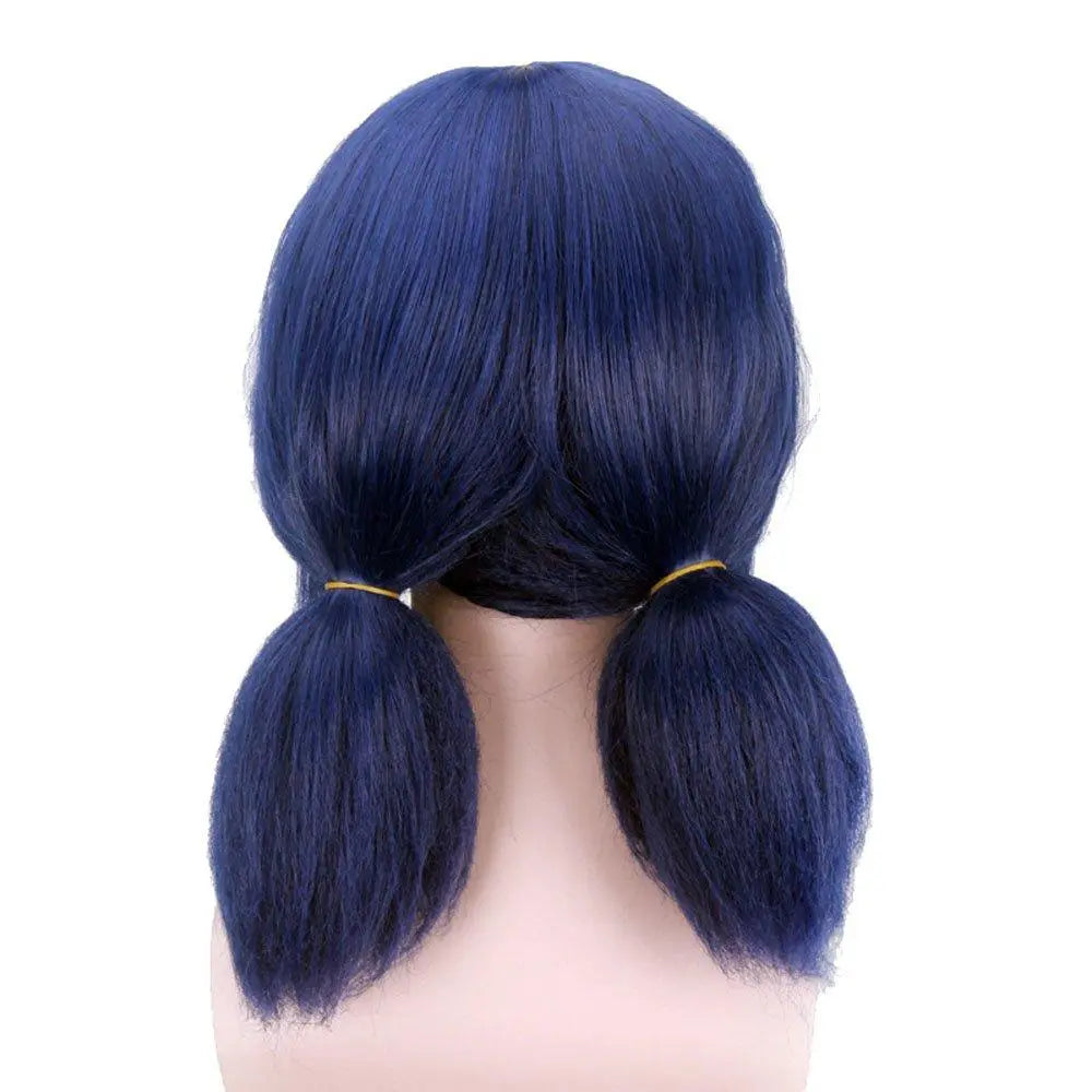 Halloween Miraculous Ladybug Cosplay Blue Double Ponytail Wigs for Girls - Pajamasbuy