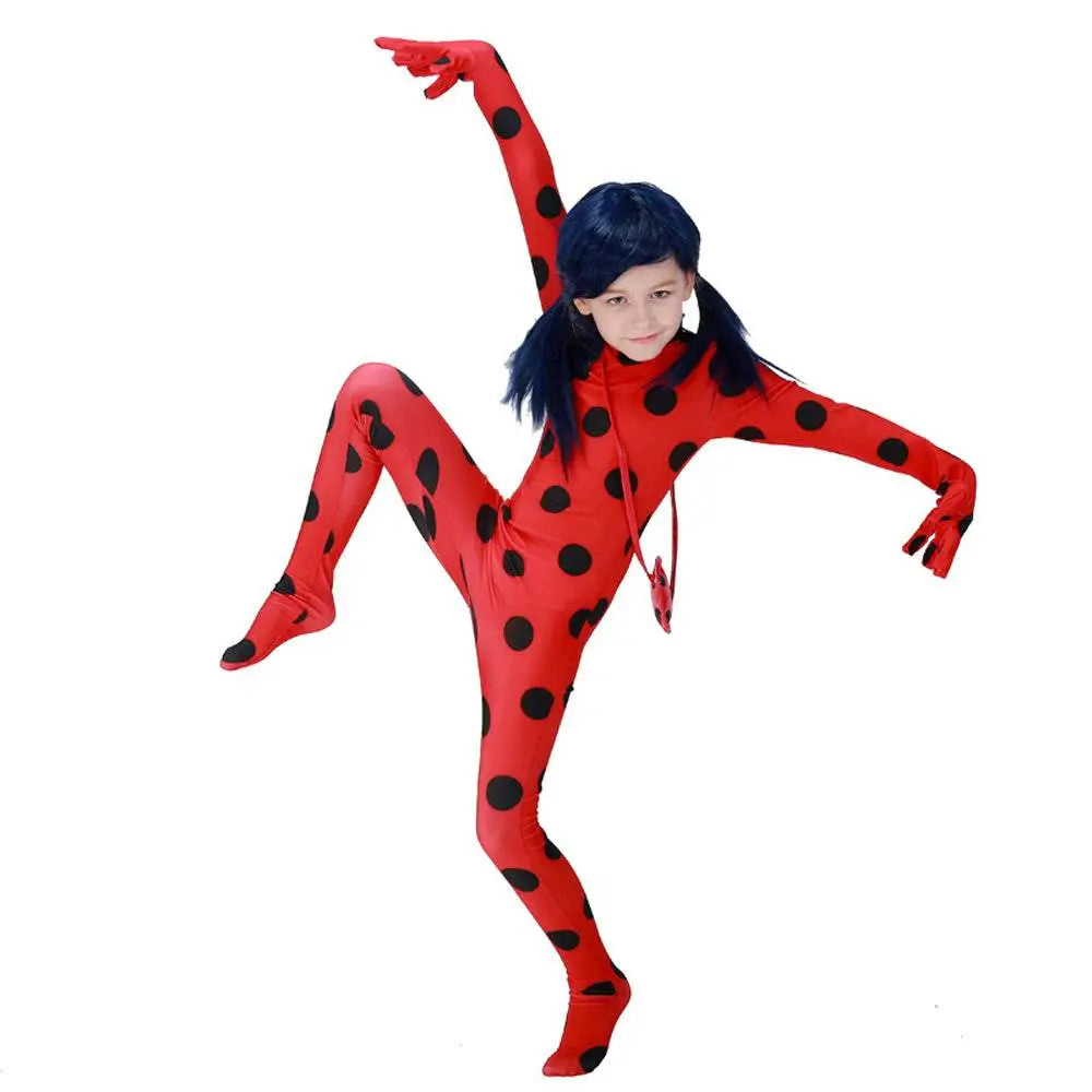 Halloween The Beatles Animation Miraculous Ladybug Children Costume - Pajamasbuy