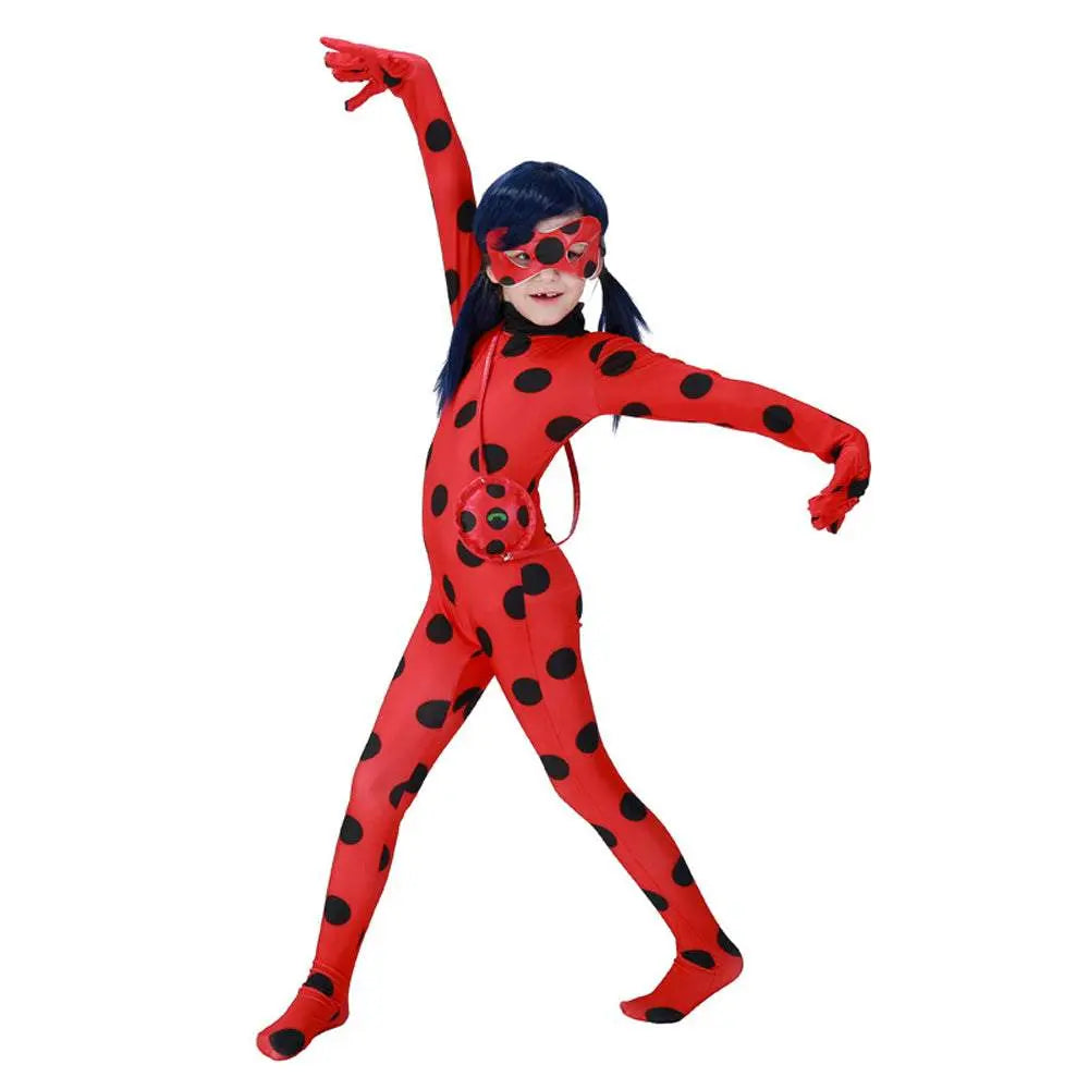 Halloween The Beatles Animation Miraculous Ladybug Children Costume - Pajamasbuy