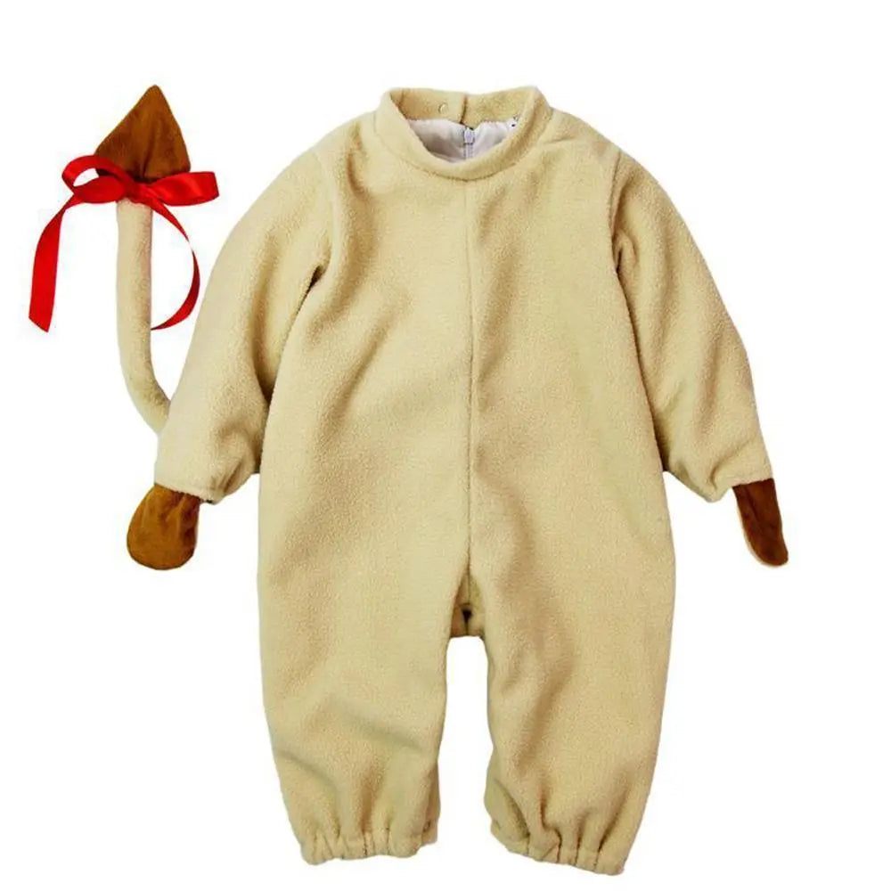 Infant Baby Lion Romper Kigurumi Toddler Anime Costume - Pajamasbuy