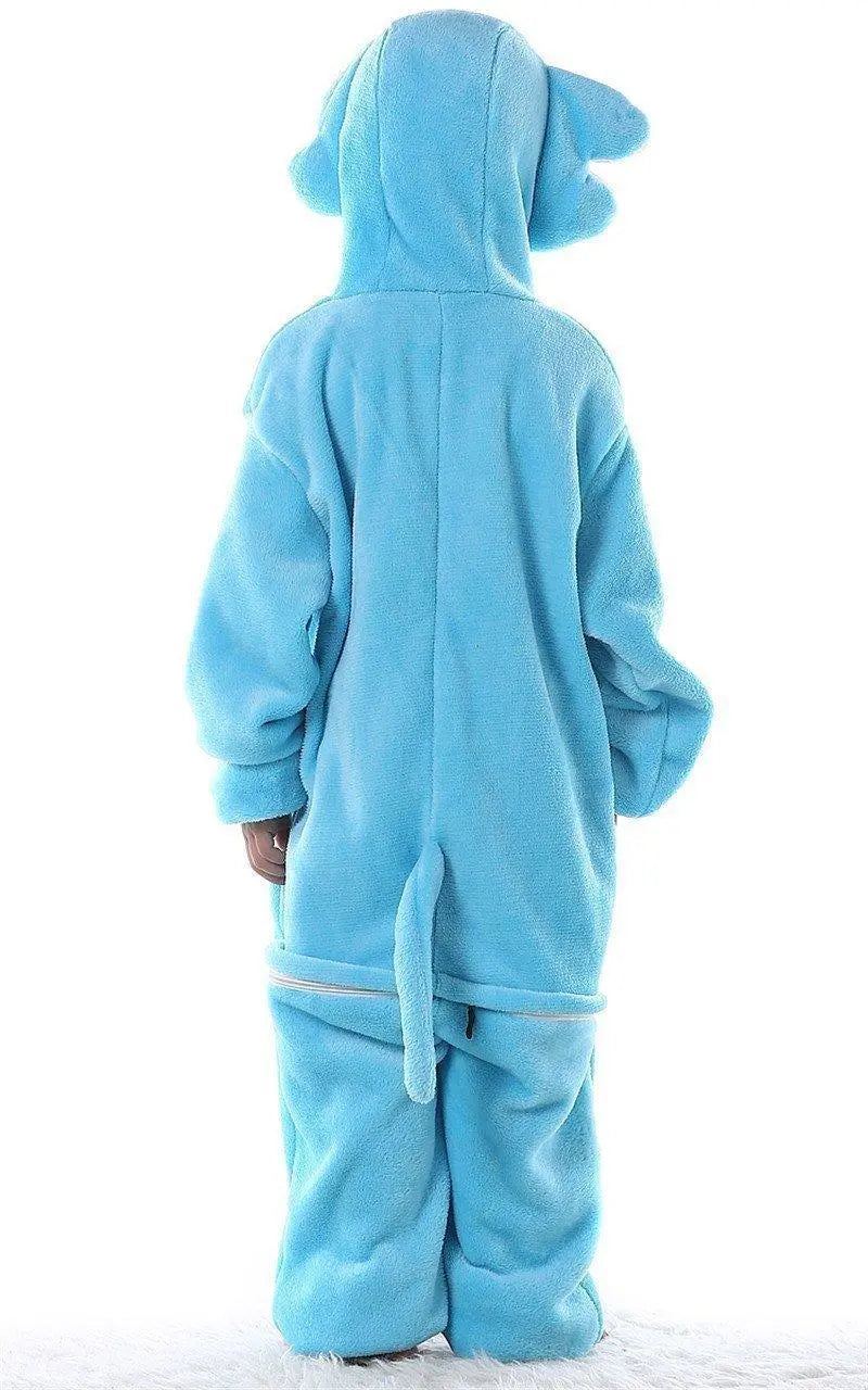 Kids Elephant Dumbo Onesies Hoodie Pajamas Kigurumi Costume - Pajamasbuy