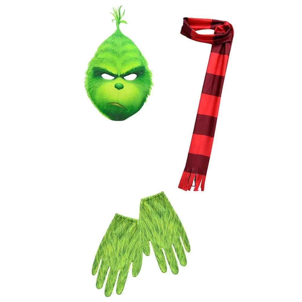 Kids The Grinch Christmas Costumes Jumpsuit Sets - Pajamasbuy