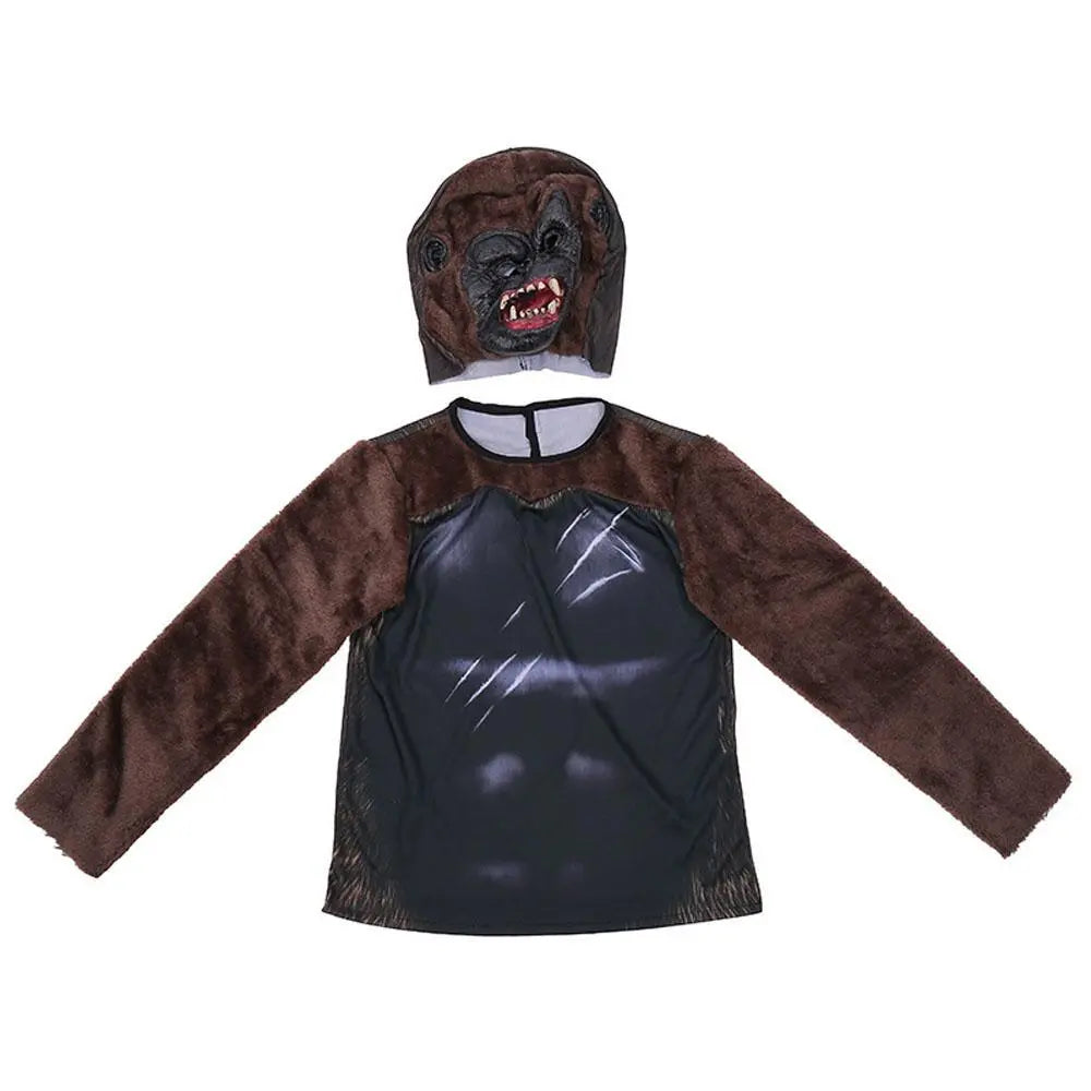 King Kong Movie Cosplay Costume Halloween Show Game Party Role Play Dress Boys Gorilla for Kids - Pajamasbuy