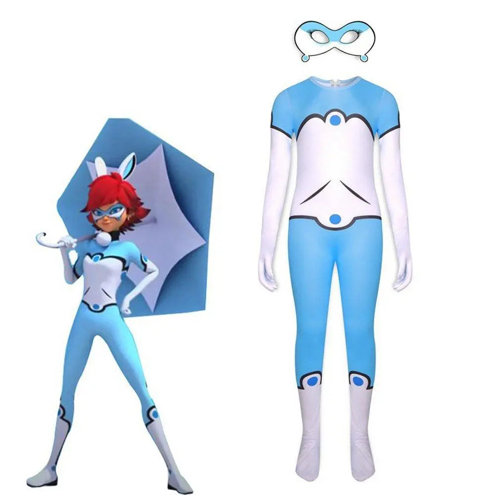 Miraculous Ladybug Movie Cosplay Costume Jumpsuit Halloween For Kids - Pajamasbuy