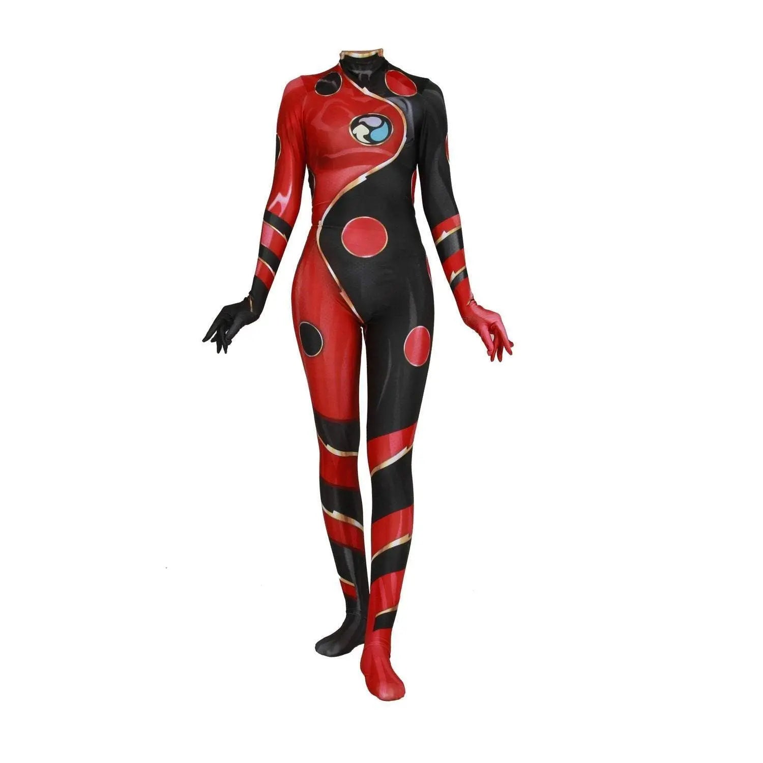 Miraculous Ladybug Movie Jumpsuit Halloween Party Cosplay Costume for Adult - Pajamasbuy