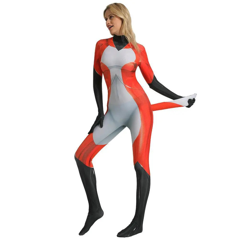 Miraculous Ladybug Rena Rouge Fox Halloween Cosplay Costume Zentai Bodysuit - Pajamasbuy