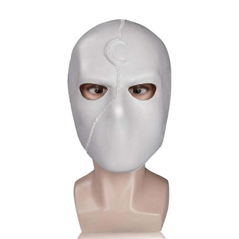 Moon Knight Marc Specto Mask Cosplay Latex Helmet Halloween Party Prop - Pajamasbuy