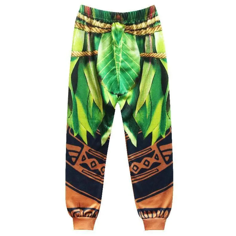 New Boys Maui Moana Pajamas Top & Bottom Set Sleepwear Fancy Party Outfit - Pajamasbuy