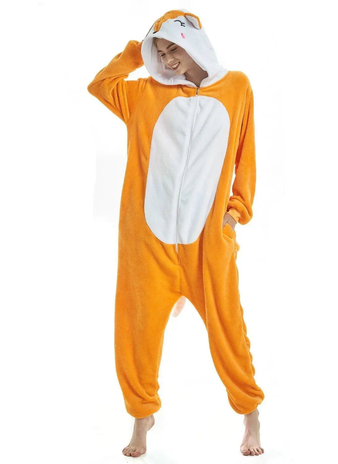 New Fox Kigurumi Onesies Pajamas For Adult Costumes - Pajamasbuy