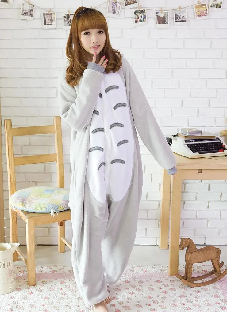 Onesies Hoodie Totoro Pajamas Animal Costume Kigurumi - Pajamasbuy