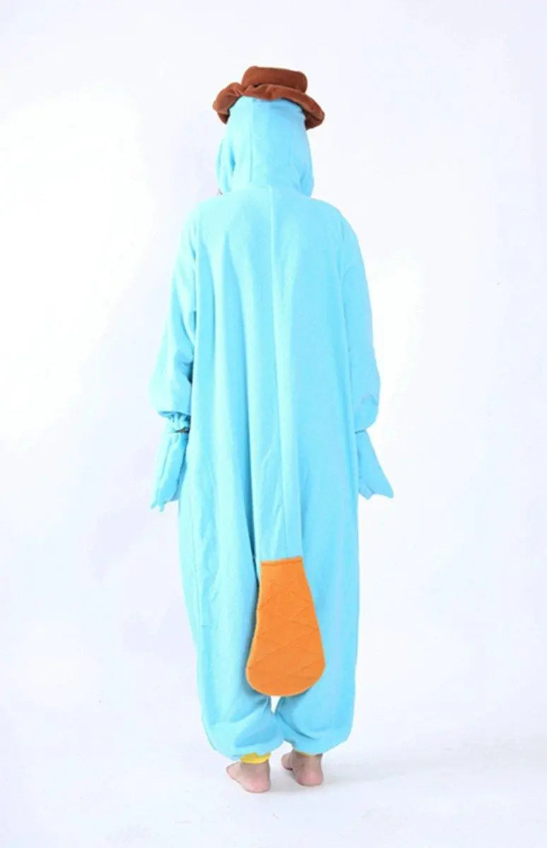 Platypus Cartoon Animal Onesies Hoodie Kigurumi Pajamas - Pajamasbuy