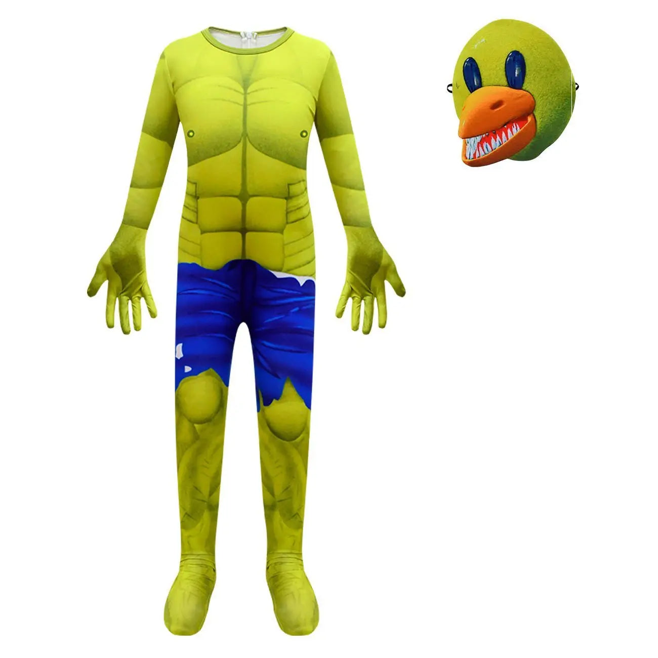 Roblox rainbow friends Cosplay Costume Yellow Monster costume jumpsuit For kids - Pajamasbuy