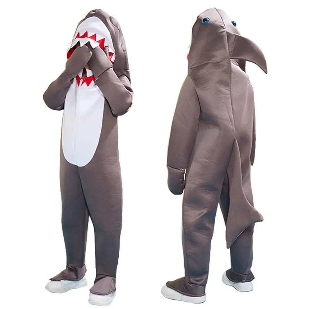 Sea Life Shark Child Jumpsuit Costume Party kids Cosplay Halloween - Pajamasbuy