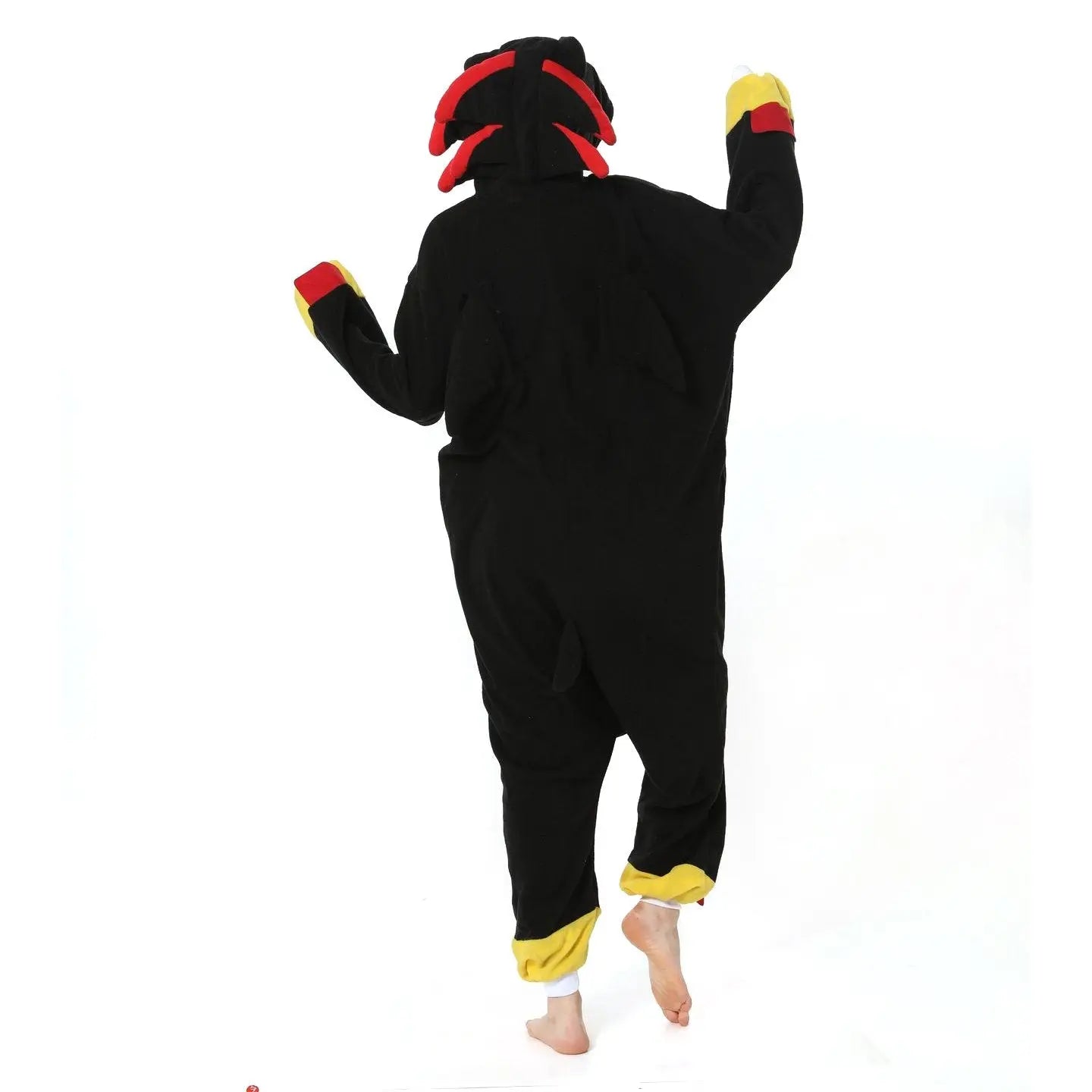 Shadow the Hedgehog kigurumi onesies pajamas for Adults| PajmasBuy