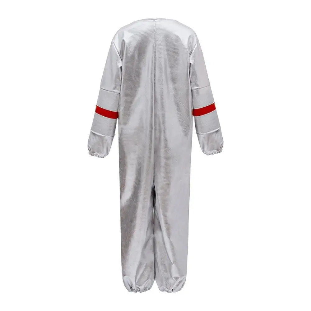 Silver Space Suit Costume Astronaut Pilot Cosplay and Performance Outfit - Pajamasbuy