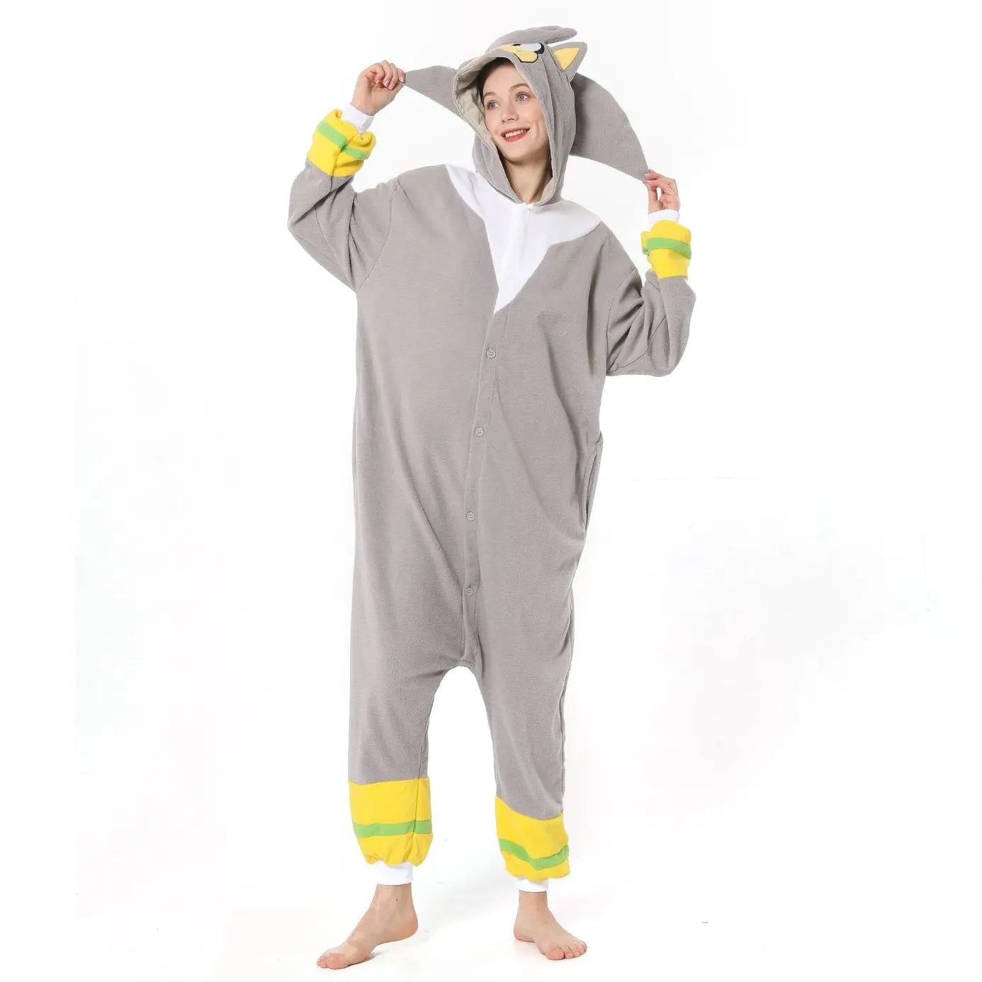 Silver the Hedgehog kigurumi onesies anime pajamas Costume| PajmasBuy