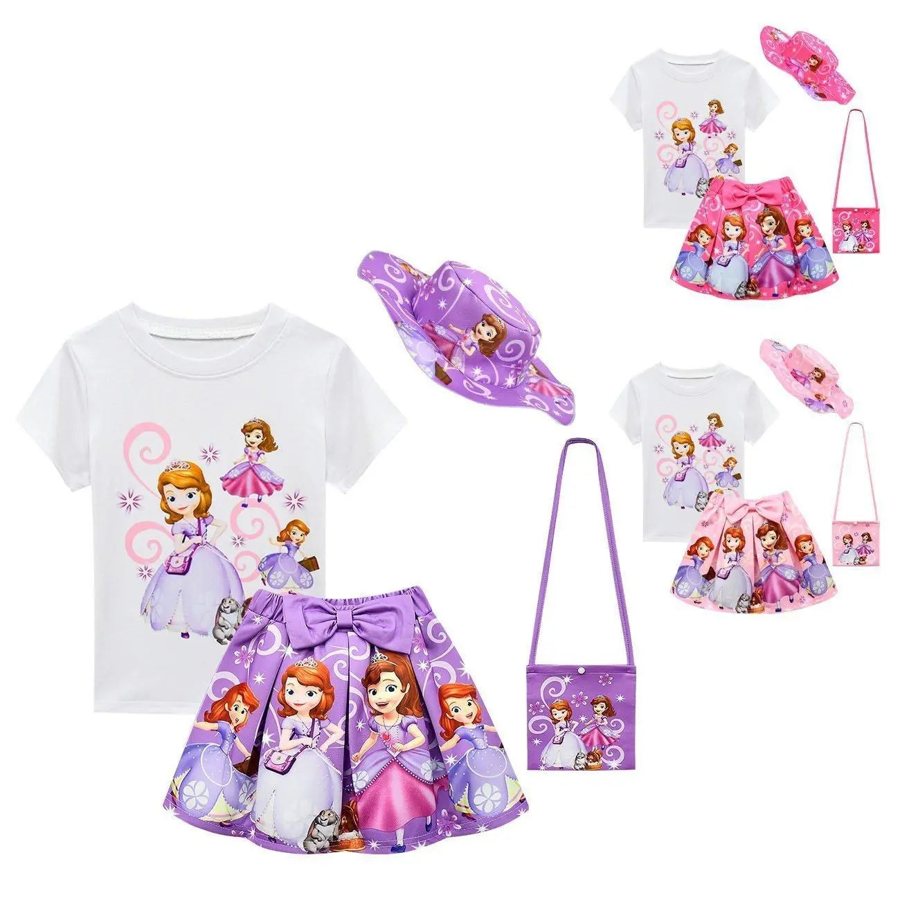 Sofia Princess Suit Dress Anime Princess Suit Dress Kids - Pajamasbuy