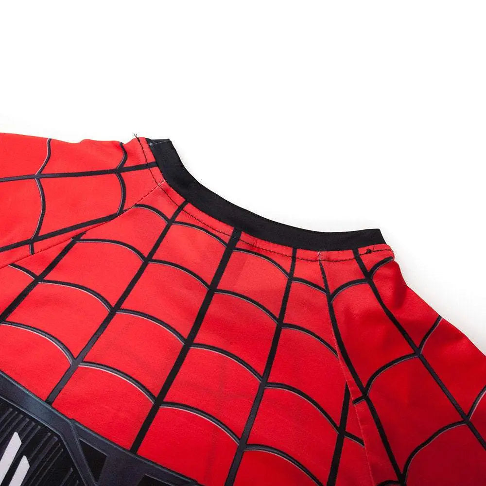 Spider - Man Far From Home Halloween Cosplay Costume Tight T-shirt - Pajamasbuy