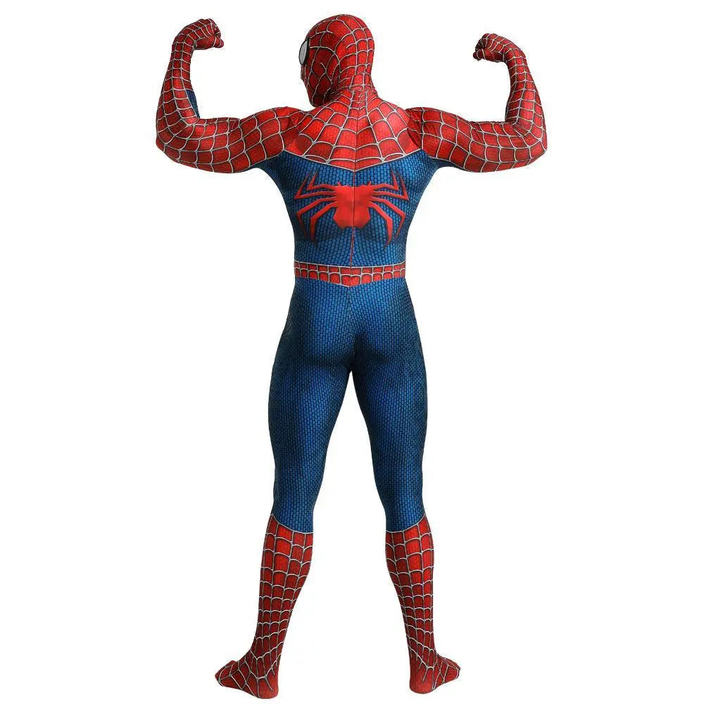 Spider - Man Tony Halloween Cosplay Costume Zentai Jumpsuit - Pajamasbuy