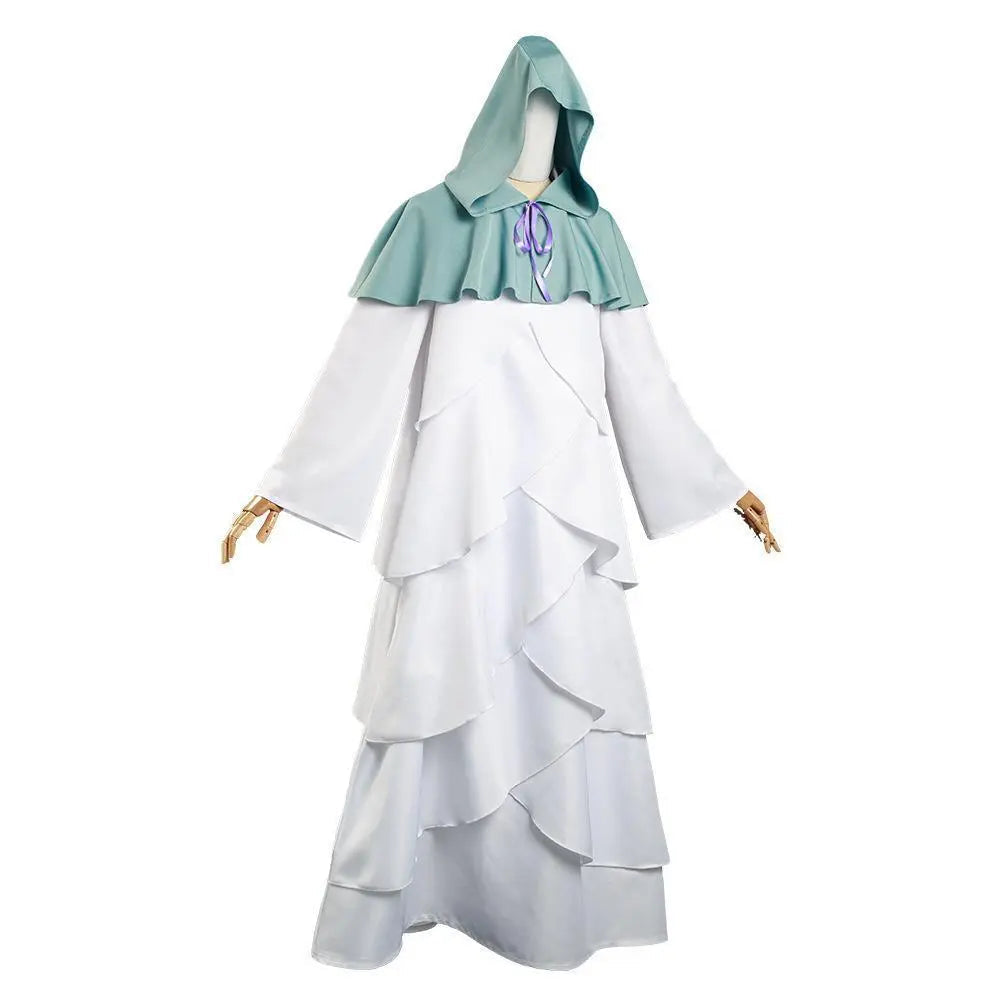 The Promised Neverland Mujika Cosplay Costume Long Robe Cloak Halloween Cape Carnival Outfit for Adults - Pajamasbuy